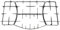 Franza Kit 4 griglie per Hotpoint Ariston in ferro smaltato C00053168 C00053169 C00053170 C00053171 per piano cottura da 90 cm. 6 fuochi - P0293/KIT