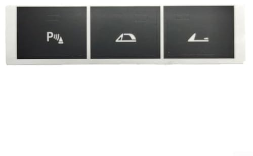 Funktionstasten Aufkleber Set für BMW Z4 E89 2009 2016 Fahrzeuginnenraum