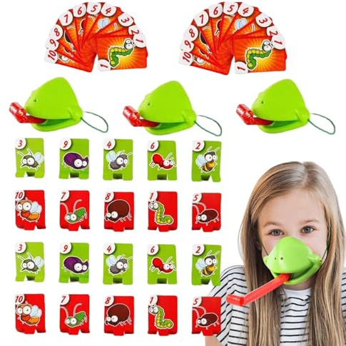 Tyinerc Froschspiel – Frosch-Borschschutz – Gesellschaftsspiel für Partys – für Erwachsene und Büro, Zuhause, Reisen, Treffen