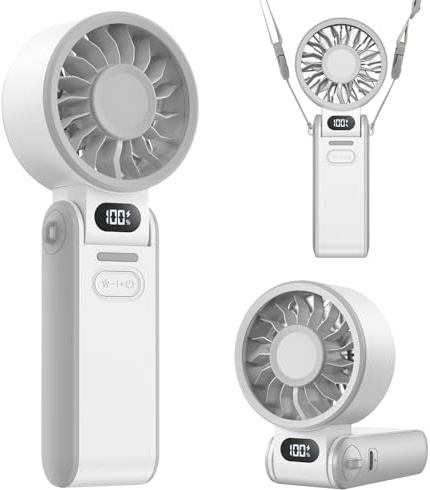 Ventilatore Portatile 100 Velocità Silenzioso e Potente – USB Ventilatore