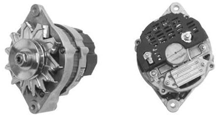 MAHLE ORIGINAL MG 396 Lichtmaschine Generator Alternator 55A 14V mit Riemenscheibe