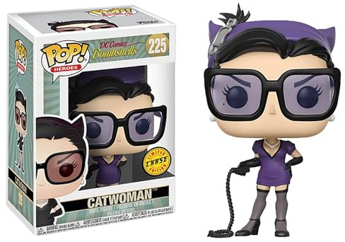 Funko 22893 POP! Vinylfigur: DC: Bombshells Catwoman