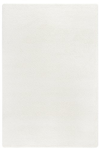 Shaggy Webteppich kuschelig weich Wohnbereich Uni natur 240 x 340 cm. Weitere Farben und Größen verfügbar