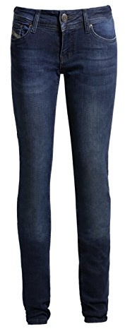John Doe Betty XTM Motorrad Jeans Damen Stretch mit Protektoren Dark Blue 28/32