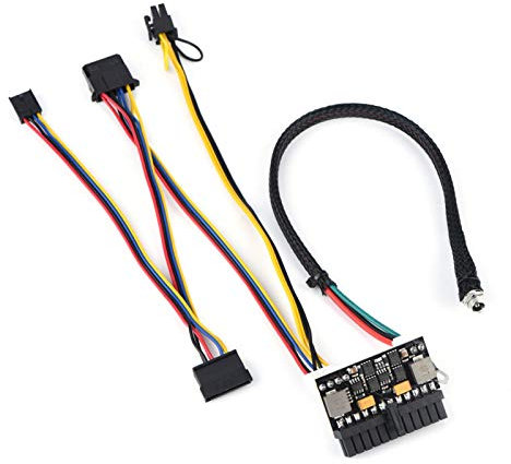 VBESTLIFE Módulo de Fuente de alimentación de 150W, 24Pin ATX 12V DC Entrada 150W Placa de módulo de Interruptor de Fuente de alimentación de Salida para Mini/ITX PC/POS