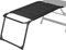 BERGER Tesino XL Beinauflage│Beinablage Tesino XL Campingstuhl Gartenstuhl │Fußteil Fußablage aus Aluminium Komfortabler Bein-Hocker │leicht & Stabiler Fußhocker für Camping-Sessel