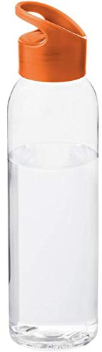 PromotionGift Tritan colour-pop sport bottle, 650 ml - orange/transparent