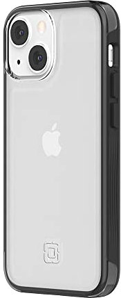 Incipio Organicore Clear Case Compatible with Apple iPhone 13 Mini [100% Compostable & Vegetable Materials] 4.2 m Dropproof I Qi & MagSafe Compatible I Slim Case Black/Transparent