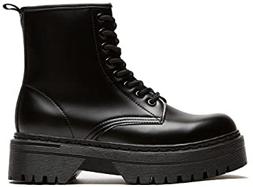 BATA Anfibi da donna con suola platform