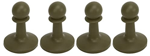 Alomejor 4Pcs Proof Cap Camping Zeltstangen Markisenstange Stützstange Zeltstangen Blitzschutz für Camping Wandern