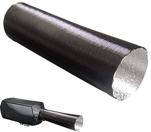 Aluminium Flexschlauch Flexible Aluminium Rohr Heizungsrohr Heiß Und Kaltluftleitung Kfz Luftrohr Wärmeisolierung Flexible Luftleitungen Zur Belüftung. Flexibler Heizungs, Kühlungs Und Lüftungskanal