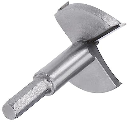Boxonly Woodworking Hole Opener Drill Bit 60mm Forstner Drill Bits Tungsten Carbide Wood Hole Saw Hinge Drilling Bit Cutter