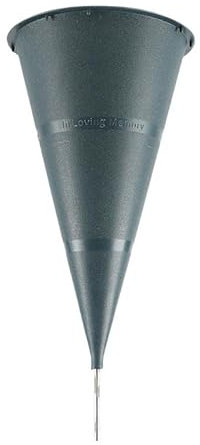 Dickly Vintage Kegel Friedhof Vase Grab Vase Blumenvase für Friedhof Outdoor Decor