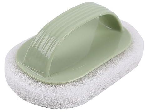 Estropajo De Baño Con Mango, Estropajo De Baño, Estropajos Reutilizables, Estropajos De Baño Antiarañazos, Estropajo De Bañera Con Mango(verde)