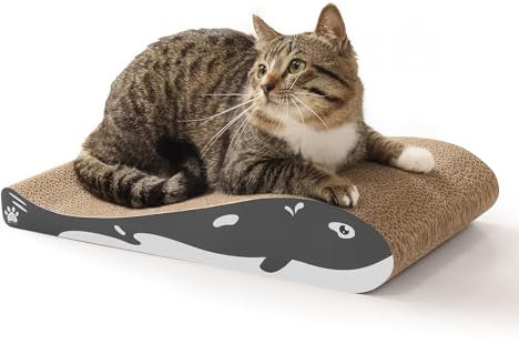 PETWERK® Katzenkratzbrett Wally | Katzenkratzpappe| Katzenkratzmöbel | Katzenflegeartikel