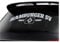 HSV Heckscheibenaufkleber groß in 72 x 20 cm, Silber, PVC, Outdoor, Auto-Sticker