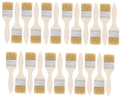10 Pièces pour Les Retouches avec des Adhésifs Pinceaux De Peinture Murale Pinceaux pour Murs Brosse à Copeaux pour Polyuréthane Brosse Professionnelle Ébrécher Puces en Bois Gadpiparty