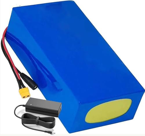 48V 20Ah Batería De Bicicleta Eléctrica 24V 36V 48V 8Ah 10Ah 12Ah 15Ah 20Ah Ebike Batería 13S6P, con Cargador De 2 A para Motor De Bicicleta 1000W 750W 500W 350W 250W 25.2V 8AH,T
