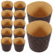 EXHUMKY 25pcs Panettone Cake Baking Liners Greaseproof Muffin Cups for Baking for Wedding and Party Treats for Cakes and Bread Elegant Design