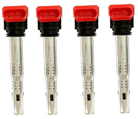 Kfz-Zündspule Zündspulen/Passend for VW Touareg Audi A6 A4 R8 Q5 06E 905 115F 06E905115E Zündspule High Power Performance Elektrospule Ersa(1PCS)