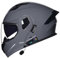 Motorrad Integrierter Bluetooth Helm Mit Doppelvisier Adults Klapphelm Motorradhelm Sturzhelm DOTECE Zulassung Flip Vollvisierhelm Für Herren Damen Automatische Reaktion 10,M:57-58CM