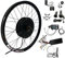 Kit de Conversion de Vélo Électrique 72 V 3000 W, Convient Aux Roues de 20, 24, 26, 27,5, 29, 700C, Roue a Moteur Arrière, 135 Mm, Vélo Électrique la Conduite Hors Route Rear Kits,27.5in