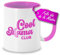 Taza Regalo Día de la Madre Cool Mama Club - Regalo Original para Mamá - Taza 330ml Cerámica Blanca y Rosa