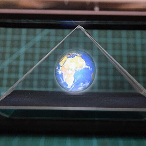 Saluaqui Innovative 3D Hologram Display Stand Projector for 3.5-6 Inch Mobile Smartphones - Transform Your Device Into a 360-Degree Visual Experience (Stand model)
