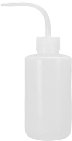 Bottiglia di lavaggio spremi - da 250 ml di bocca stretta, contenitore di schizzi di sicurezza | Bottiglia di acqua di laboratorio per la pulizia di erogazione di alcol liquido acqua chimica t