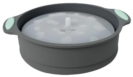 Vitsrisea Popcorn-Maker für die Mikrowelle, aus Silikon, faltbar, für Kinder, Jugendliche und Erwachsene