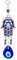 Türkisches blaues Auge Evil Eye Amulett Wandbehang Metall Fatima,Türkisches Auge Evil Eye Ornament Amulett Startseite Anhänger
