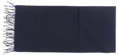 GANT Damen SOLID Wool Scarf Winter-Schal, Navy, Einheitsgröße