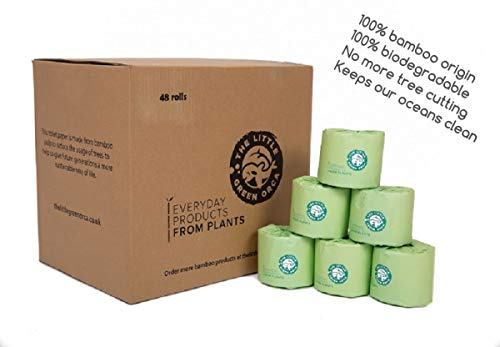 48 Rolls of Eco-Friendly Bamboo Extra Long, Soft Toilet Paper