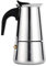 Cafetera del pote de Moka del acero inoxidable, cafetera de la estufa del uso de Ministerio del Interior(100ml)