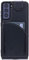 Burkley Leder Flip Case für Samsung Galaxy S22 Plus Handyhülle Handytasche mit 360° Schutz und Kartenfach (Schwarz)