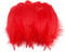 Duories 100 Stück Bunte Feder zum Basteln Naturfedern Gänsefedern Indianer Bastelfedern für DIY Kunstwerk Masken Hüte Ohrringe Haarschmucken Traumfänger Hochzeit Karneval Party Dekoration,12-18cm rot