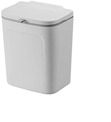 TOMYEUS Kompost Bin Kök/Skräp Poubelle de Cuisine canette de Poubelle étroite avec Un Couvercle de Panier en Papier de Toilette Steg papperskorgen (Size : Medium)