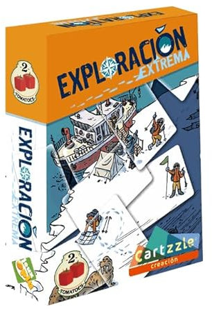 2Tomatoes Games - Cartzzle: Extreme Exploration, Kartenspiel, kooperativ, für 1-4 Spieler, Sprache: Spanisch, Thema: Abenteuer
