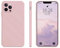 nulala Phone Case for iPhone 6S Plus, Shockproof Liquid Silicone Protective Case with Soft Anti-Scratch Microfiber Lining Ultra Slim Phone Cover for iPhone 6S Plus, Pink