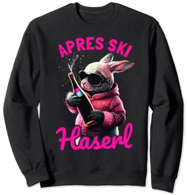 Skifahren Apres Ski Haserl | Apres-Ski Sweatshirt