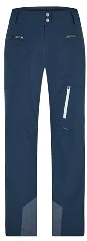 Ziener Damen THOLINE Ski-Hose/Freeride | PFC frei, Wolle, wattiert, hale Navy, 38