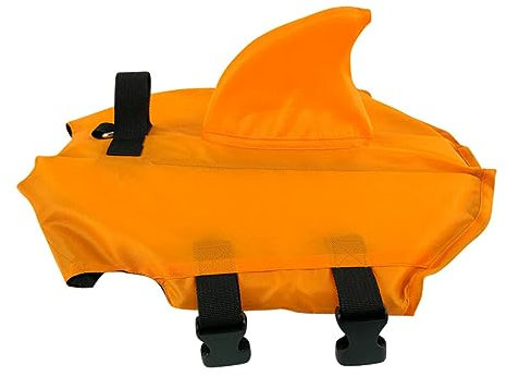 Angoily Chaleco De Natación para Perros Aleta Traje De Baño para Mascotas y Duradero para Piscinas y Actividades Acuáticas