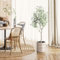 Oc'leaf Olivier Artificiel - 120cm Olivier Plante Artificielle, Grand Olivier, Décoration d'olivier pour la Maison, Salon, Chambre, Bureau, Jardin