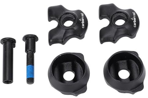 Bike Seat Post Clamp, 7x9mm Bike Seatpost Clamp for Carbon Saddle Rails Adapter, Bicycle Seat Tube Oval Round Clamp Clip Seat Post Cycling Accessories