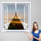 Window Nets to Keep Bugs Out 148 x 100 cm(58 x 39inch) Insect Mesh Curtain Mosquito Bug Protection Without Drilling Easy to Install Window Screen Mesh for Windows Doors, White