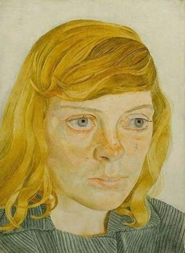 Matvsd Kohecs Lucian Freud Poster Lucian Freud Frau Porträt Wandkunst Lucian Freud Drucke Lucian Freud Malerei Leinwand für Home Decor Bild 50x70cm Kein Rahmen