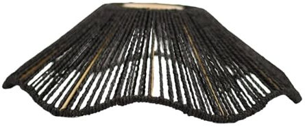 Sharplace Rattan Lampenschirm Hanging Classic Boho Style Laterne Kronleuchter Abdeckungen, Korb Lampenschirm für Hängelampe, Stehlampe Ersatz Schatten Zubehör für Café Wohnzimmer Party Flur Hochzeit