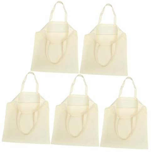 Holibanna Canvas Einkaufstasche Umhängetasche Strapazierfähige Blanko Strandtasche Aus Segeltuch Als Einkaufstasche Für Damen Und Weinbeutel Tragetasche