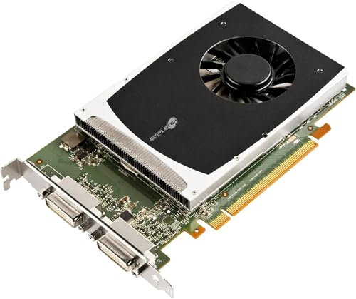 SIMPLETEK - Grafikkarte 2000D PNY 1 GB GDDR5 PCIe 2.0 Dual DVI (Generalüberholt)