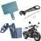 Kit de nettoyage de chaîne de moto, lot de 4 huilier anti-éclaboussures 32 x 18 x 11 cm, inverseur de lubrifiant ergonomique, entretien de chaîne réutilisable, accessoire de tronçonneuse pour vélo de
